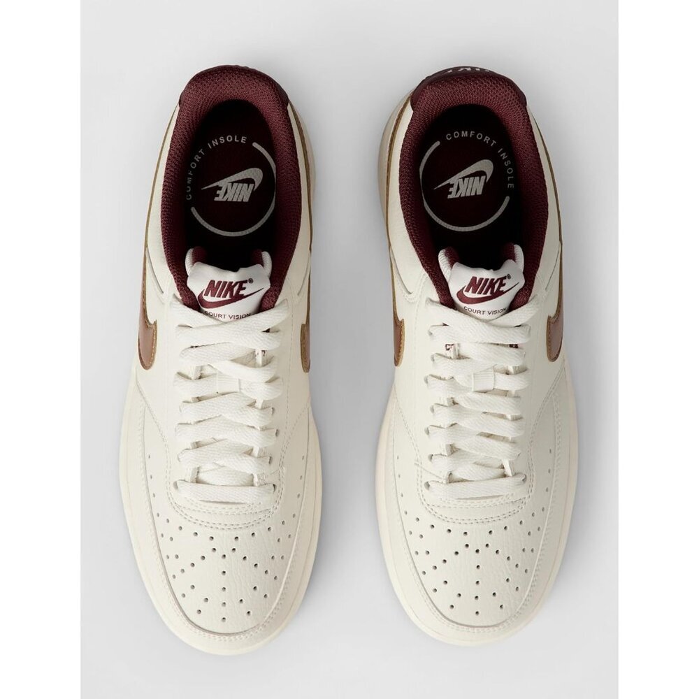 Nike Women's Court Vision Lo Shoes - Picture 5 of 6